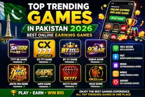 Top Trending Online Earning Games In Pakistan 2026