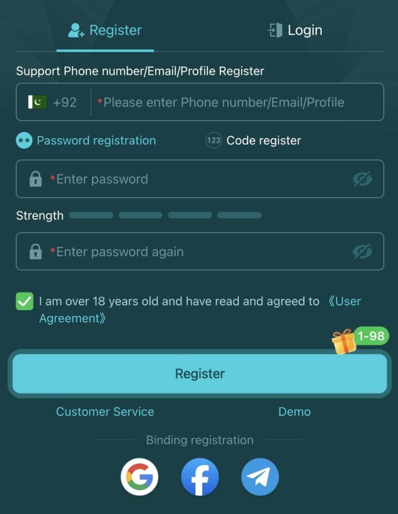 HH98-Register